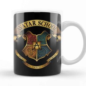 Baskı Dükkanı KB10034 Avatar School Porselen Kupa Bardak