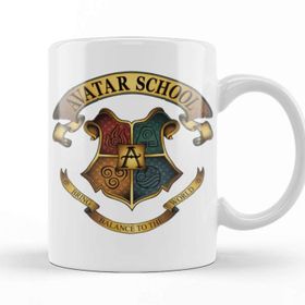 Baskı Dükkanı KB10034 Avatar School Porselen Kupa Bardak