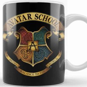 Baskı Dükkanı KB10034 Avatar School Porselen Kupa Bardak