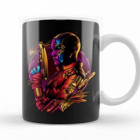 Baskı Dükkanı KB10042 Avengers Nebula Porselen Kupa Bardak