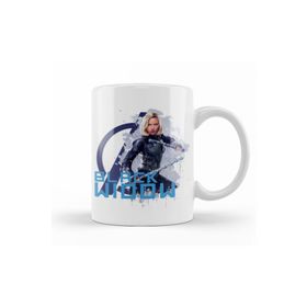 Baskı Dükkanı KB10045 Avengers Black Widow Porselen Kupa Bardak