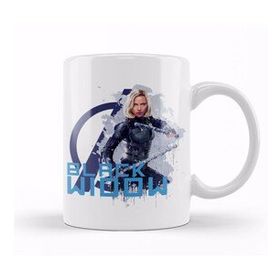 Baskı Dükkanı KB10045 Avengers Black Widow Porselen Kupa Bardak