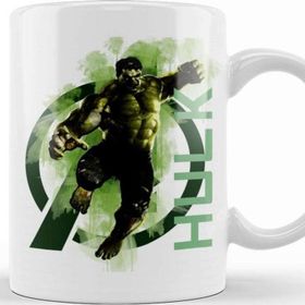 Baskı Dükkanı KB10049 Avengers Hulk Porselen Kupa Bardak