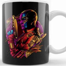 Baskı Dükkanı KB10055 Avengers Nebula Porselen Kupa Bardak