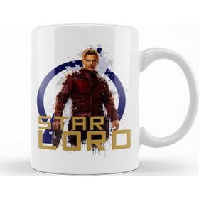 Baskı Dükkanı KB10058 Avengers Star Lord Porselen Kupa Bardak