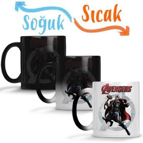 Baskı Dükkanı KB10060 Avengers Thor Porselen Kupa Bardak