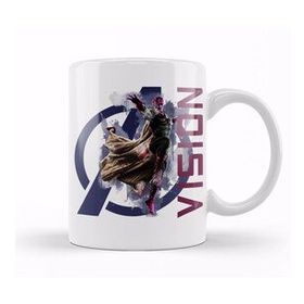 Baskı Dükkanı KB10062 Avengers Vision Porselen Kupa Bardak