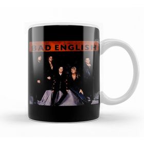 Baskı Dükkanı KB10079 Bad English Porselen Kupa Bardak