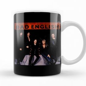 Baskı Dükkanı KB10079 Bad English Porselen Kupa Bardak