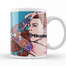 Baskı Dükkanı KB10084 Ballgag Porselen Kupa Bardak