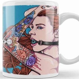 Baskı Dükkanı KB10085 Ballgag Porselen Kupa Bardak