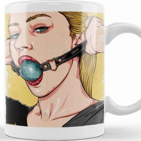Baskı Dükkanı KB10085 Ballgag Porselen Kupa Bardak