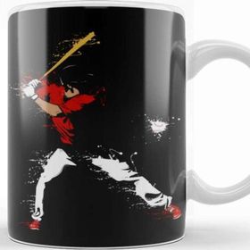 Baskı Dükkanı KB10097 Basketbol Baseball Porselen Kupa Bardak