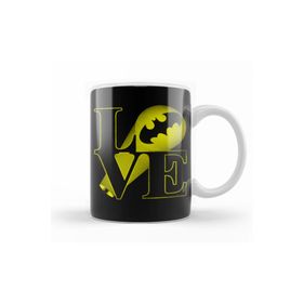 Baskı Dükkanı KB10098 Batman Bat Love Porselen Kupa Bardak