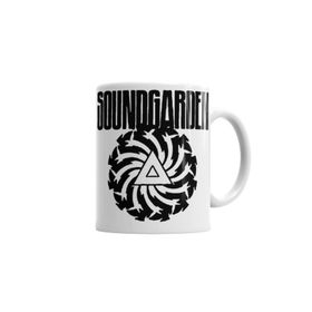 Baskı Dükkanı KB1010 Soundgarden Band Vinyl Decal Porselen Kupa Bardak