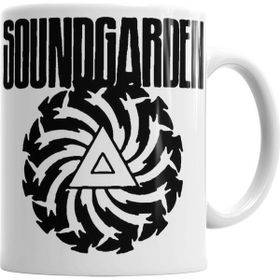 Baskı Dükkanı KB1010 Soundgarden Band Vinyl Decal Porselen Kupa Bardak