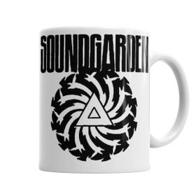 Baskı Dükkanı KB1010 Soundgarden Band Vinyl Decal Porselen Kupa Bardak
