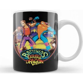 Baskı Dükkanı KB10110 Battletoads Double Dragon Porselen Kupa Bardak