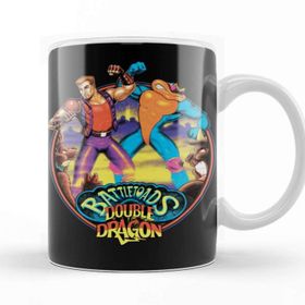 Baskı Dükkanı KB10110 Battletoads Double Dragon Porselen Kupa Bardak