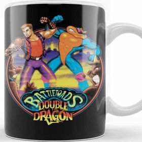 Baskı Dükkanı KB10110 Battletoads Double Dragon Porselen Kupa Bardak