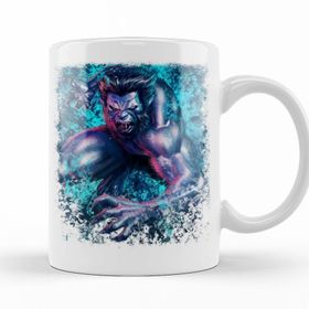Baskı Dükkanı KB10114 Beast Porselen Kupa Bardak