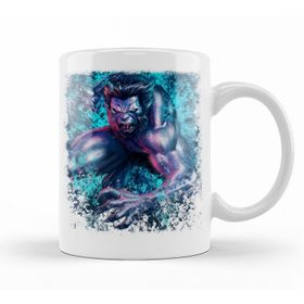 Baskı Dükkanı KB10114 Beast Porselen Kupa Bardak