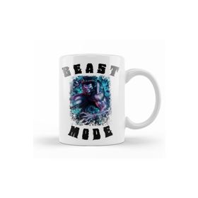 Baskı Dükkanı KB10115 Beast Mode Colored Porselen Kupa Bardak