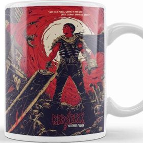 Baskı Dükkanı KB10126 Berserk 2 Porselen Kupa Bardak
