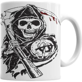 Baskı Dükkanı KB1014 Sons Of Anarchy Reaper Porselen Kupa Bardak