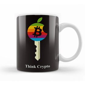 Baskı Dükkanı KB10146 Bitcoin Gold Porselen Kupa Bardak