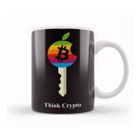 Baskı Dükkanı KB10146 Bitcoin Gold Porselen Kupa Bardak