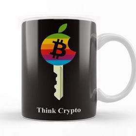 Baskı Dükkanı KB10146 Bitcoin Gold Porselen Kupa Bardak