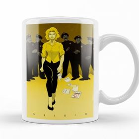 Baskı Dükkanı KB10149 Black Canary Scream Porselen Kupa Bardak