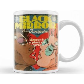 Baskı Dükkanı KB10151 Black Mirror Porselen Kupa Bardak