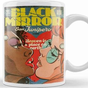 Baskı Dükkanı KB10151 Black Mirror Porselen Kupa Bardak