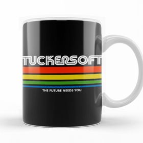 Baskı Dükkanı KB10152 Black Mirror Tuckersoft Porselen Kupa Bardak