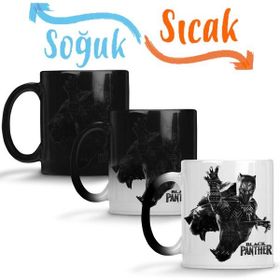 Baskı Dükkanı KB10153 Black Panther The Black Panther Theory Porselen Kupa Bardak