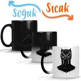 Baskı Dükkanı KB10153 Black Panther The Black Panther Theory Porselen Kupa Bardak