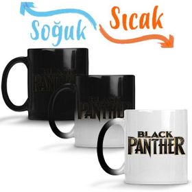 Baskı Dükkanı KB10153 Black Panther The Black Panther Theory Porselen Kupa Bardak