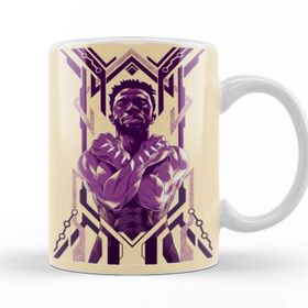 Baskı Dükkanı KB10154 Black Panther Wakanda Forever Porselen Kupa Bardak