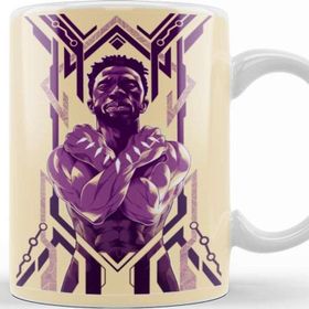 Baskı Dükkanı KB10154 Black Panther Wakanda Forever Porselen Kupa Bardak
