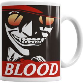 Baskı Dükkanı KB10161 Blood Porselen Kupa Bardak