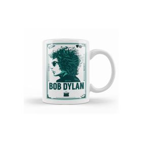 Baskı Dükkanı KB10172 Bob Dylan Porselen Kupa Bardak