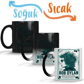 Baskı Dükkanı KB10172 Bob Dylan Porselen Kupa Bardak