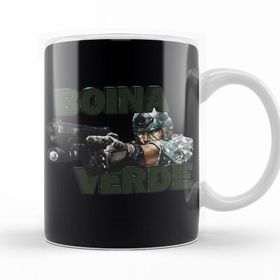 Baskı Dükkanı KB10175 Boina Verde Porselen Kupa Bardak