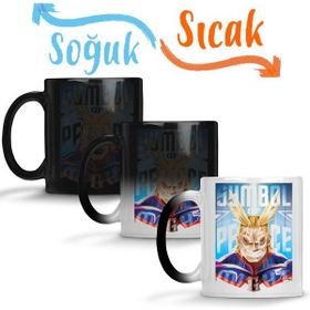 Baskı Dükkanı KB10177 Boku No Hero Academia Symbol Of Peace Porselen Kupa Bardak