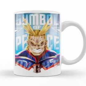 Baskı Dükkanı KB10177 Boku No Hero Academia Symbol Of Peace Porselen Kupa Bardak