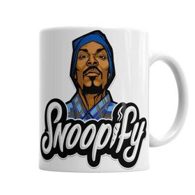 Baskı Dükkanı KB1018 Snoop Dog Fly Porselen Kupa Bardak