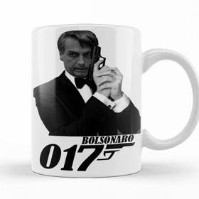 Baskı Dükkanı KB10180 Bolsonaro 017 Porselen Kupa Bardak