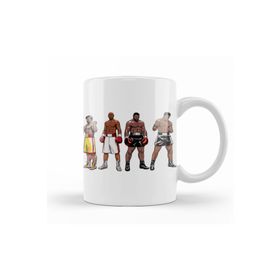 Baskı Dükkanı KB10183 Boxing Boxers Boks Porselen Kupa Bardak